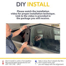 B & C Pillars & Door Buttons Vinyl Wrap for Tesla Cybertruck - Carbon Fiber Film Decal-6