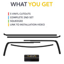 Chrome Delete for Rivian R1S-5