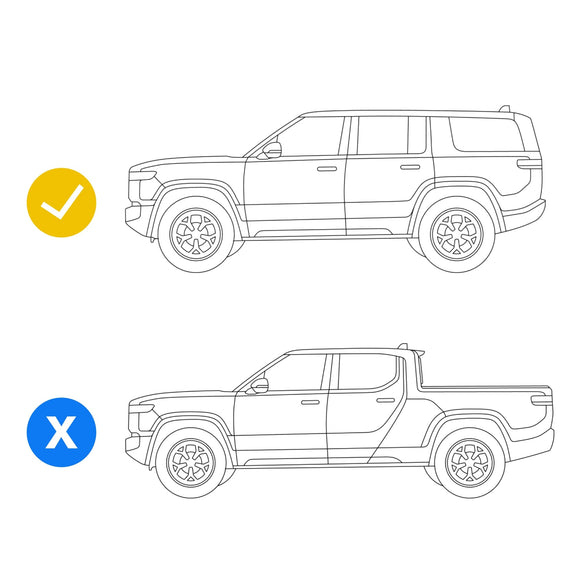 Chrome Delete for Rivian R1S
