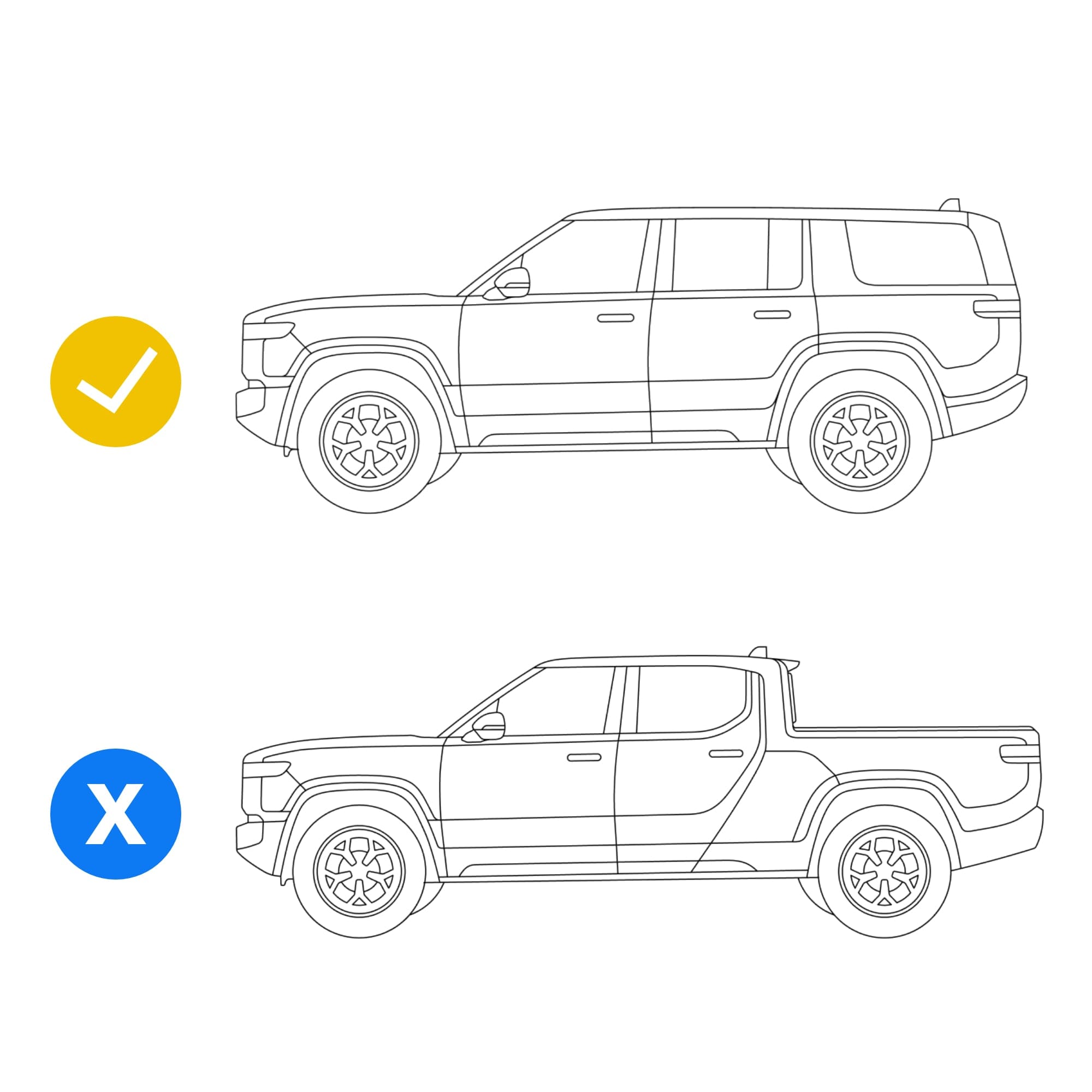 Chrome Delete for Rivian R1S