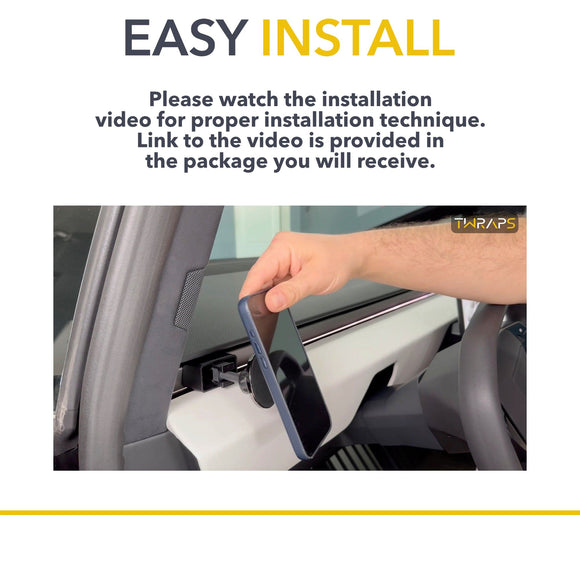 Dashboard Magnetic Phone Mount for Tesla Cybertruck - iPhone Holder