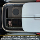 Dual Wireless Charging Pad | Rivian R1T/R1S 2021-2026, MagSafe Compatible Charger-6
