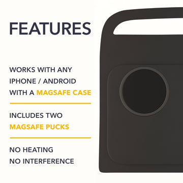 Dual Wireless Charging Pad | Rivian R1T/R1S 2021-2026, MagSafe Compatible Charger - 0
