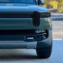 Headlights Clear PPF / Smoke Tint | for Rivian R1T & R1S 2021-2026 - Smokey Headlamp Covers-9