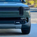 Headlights Clear PPF / Smoke Tint | for Rivian R1T & R1S 2021-2026 - Smokey Headlamp Covers-4