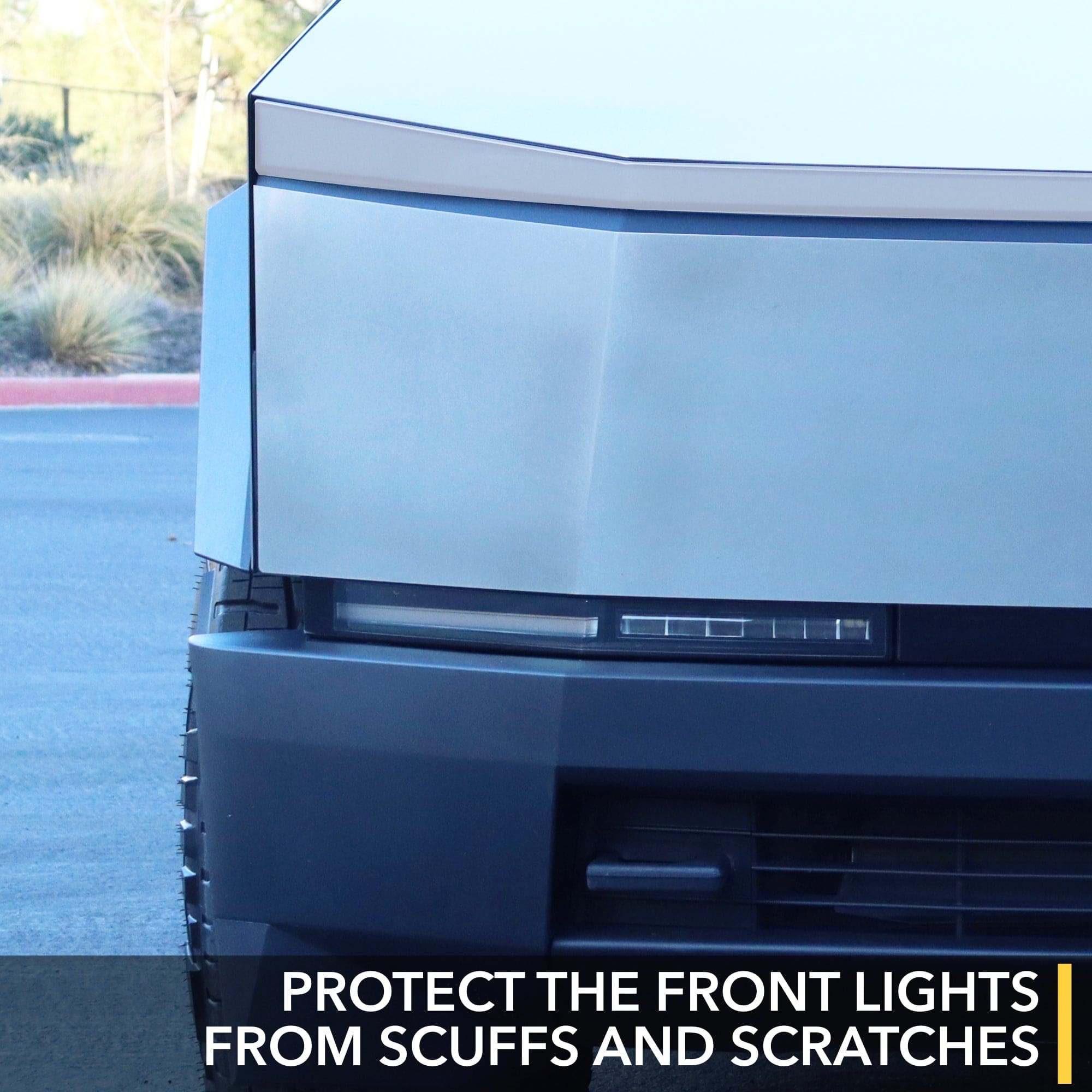 Headlights Clear PPF Shield for Tesla Cybertruck, Headlamp Cover