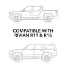 Headlights Clear PPF / Smoke Tint | for Rivian R1T & R1S 2021-2026 - Smokey Headlamp Covers-6