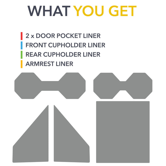 Interior Leather Liners Kit for Tesla Cybertruck