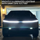 Lightbar Tint for Tesla Cybertruck - Smoked Headlamp 8mil PPF-2