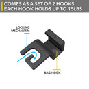 Front Trunk Hooks for Rivian R1T & R1S - Grocery Bag Hanger / Holder-4