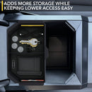 Slidable Half Armrest Organizer for Tesla Cybertruck - Center Console Storage Insert-2