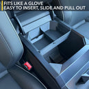 Slidable Half Armrest Organizer for Tesla Cybertruck - Center Console Storage Insert-5