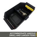 Slidable Half Armrest Organizer for Tesla Cybertruck - Center Console Storage Insert-3