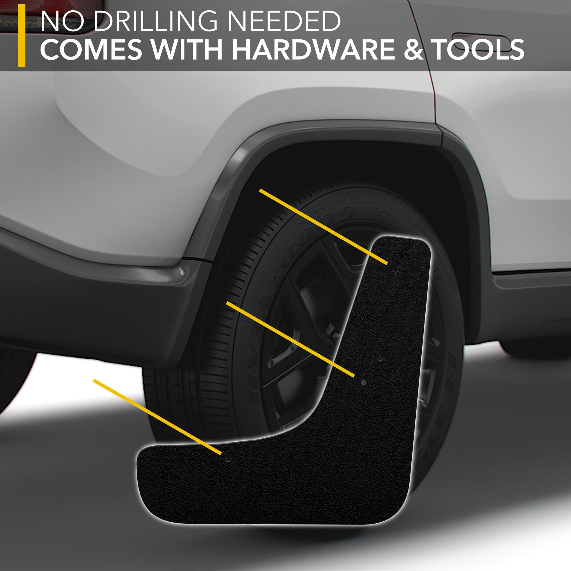 Mud Flaps for Rivian R1T/R1S