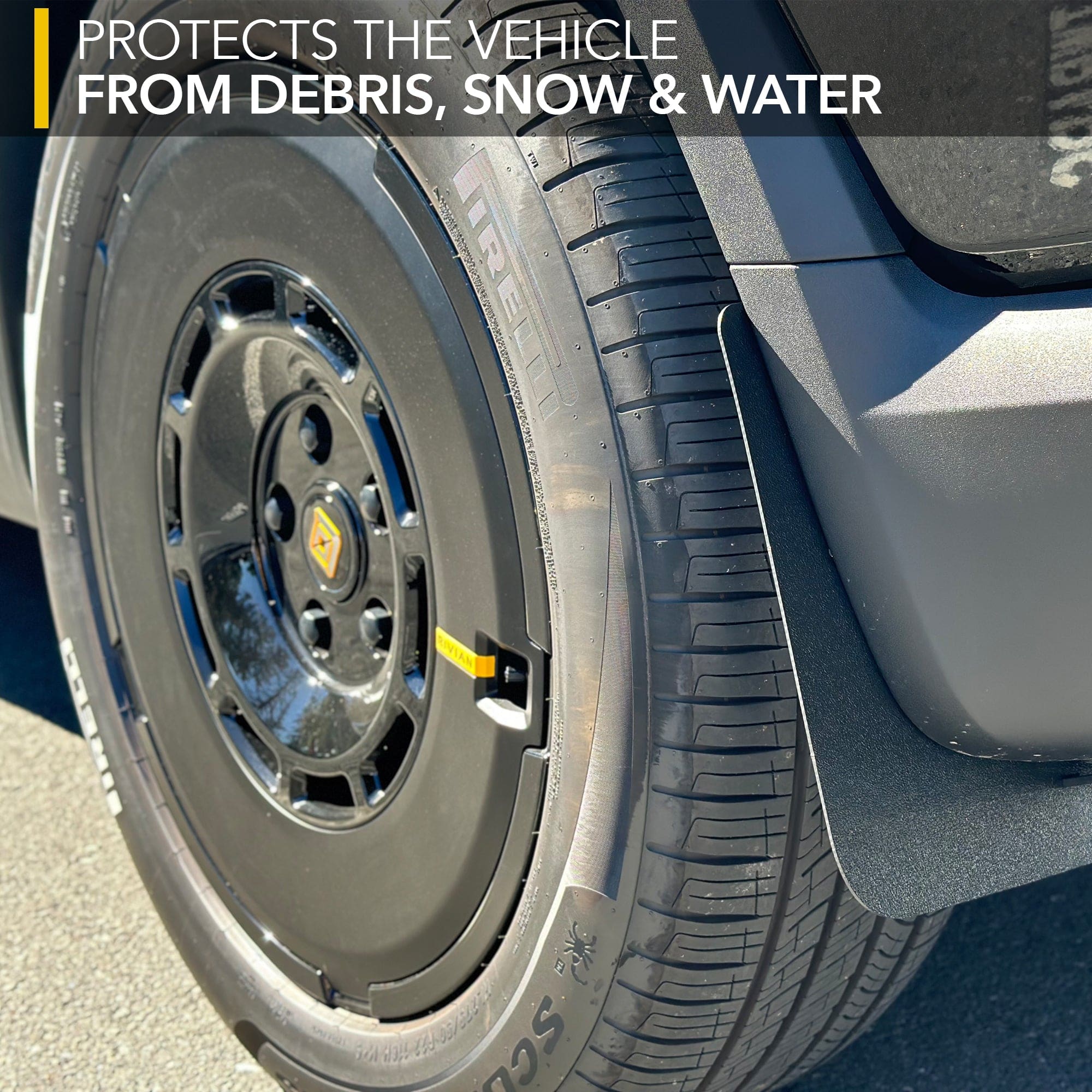 Mud Flaps for Rivian R1T/R1S