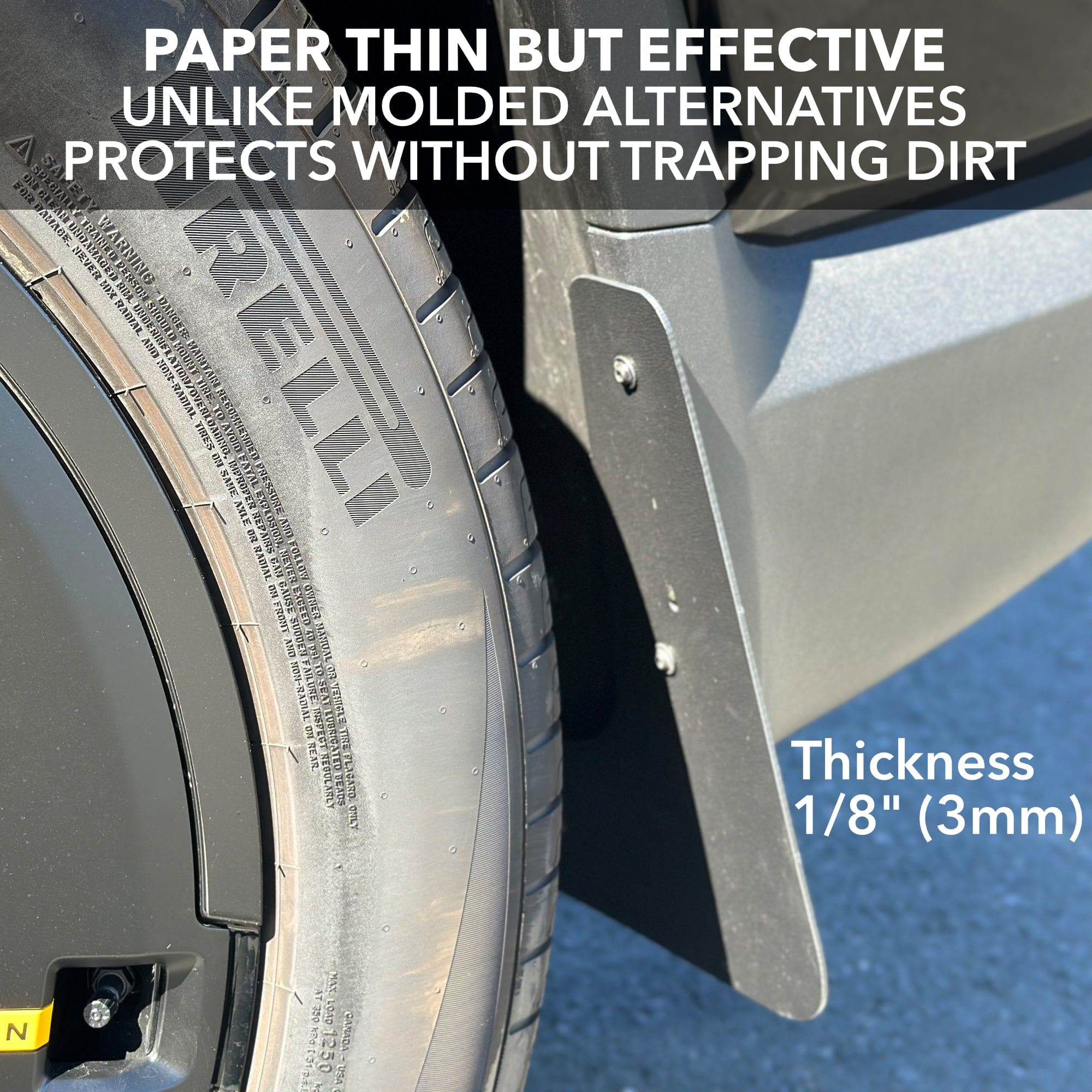Mud Flaps for Rivian R1T/R1S
