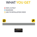 Tailgate Top Cover Vinyl Wrap for Tesla Cybertruck - Carbon Fiber Film Decal-4