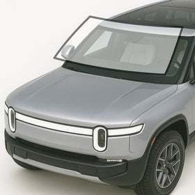 Windshield & Sunroof Protection Film | Rock Chips, UV & IR Defense for Rivian R1S & R1T