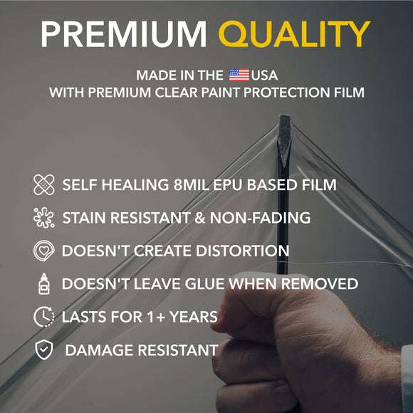 Windshield & Sunroof Protection Film | Rock Chips, UV & IR Defense for Rivian R1S & R1T