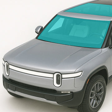 Windshield & Sunroof Protection Film | Rock Chips, UV & IR Defense for Rivian R1S & R1T