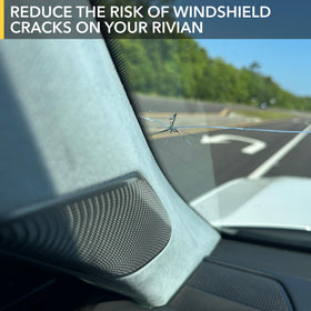 Windshield & Sunroof Protection Film | Rock Chips, UV & IR Defense for Rivian R1S & R1T - 0
