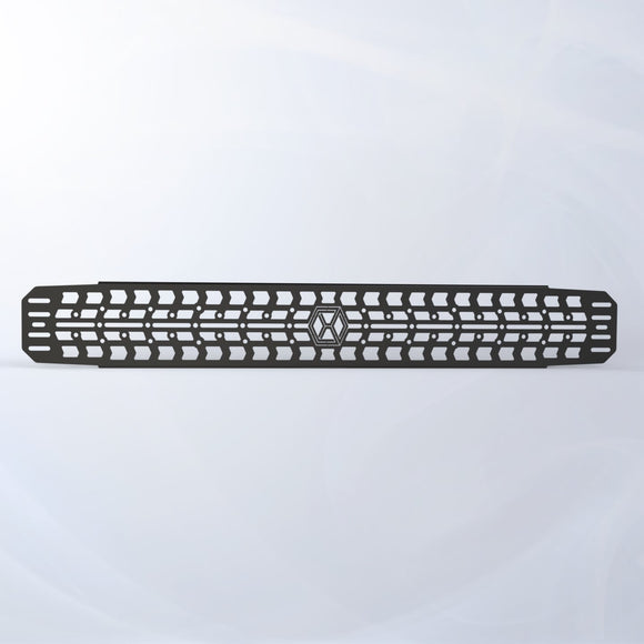 XBRS Tread Molle Plate - Stainless Steel Black 6" x 48"