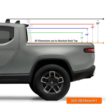 XTR3 Bed Rack Stages for Rivian R1T - 0