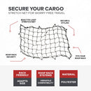 Yakima 32 x 19 Inch Cargo Stretch Net for MOD HomeBase Unit or Toppers, Black-2