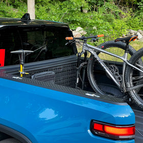 BuiltRight Industries Bedside Rack System for Rivian R1T: Cab Wall MOLLE Kit