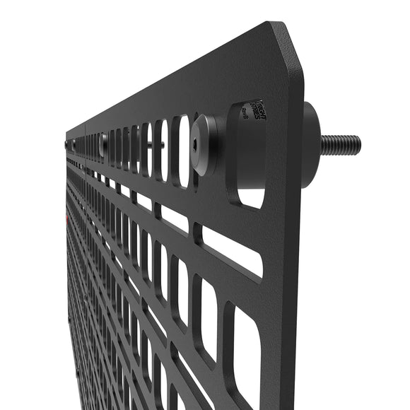 BuiltRight Industries Bedside Rack System for Rivian R1T: Cab Wall MOLLE Kit