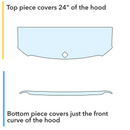 SALE: Hood Clear Protection Film (PPF) for Rivian R1T and R1S-4