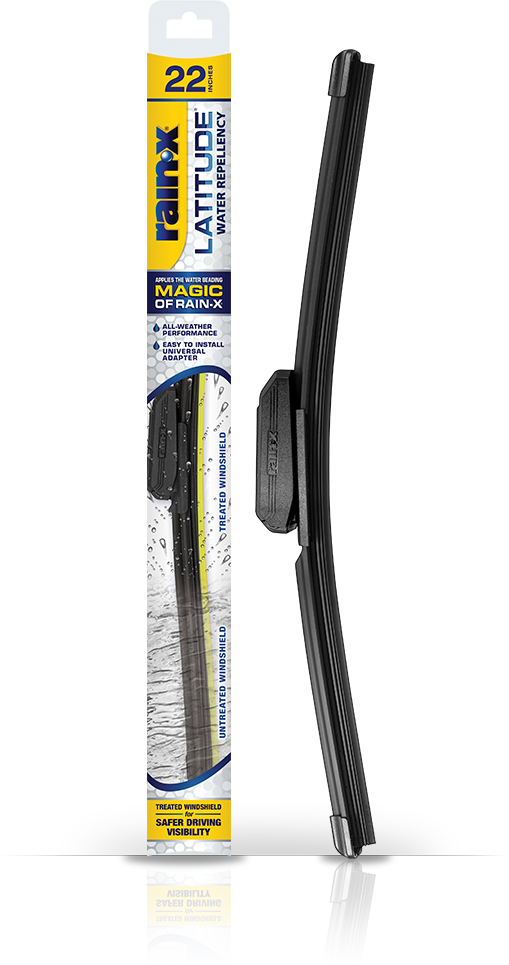 Rain-X Latitude Wiper Blade with Water Repellency 18in