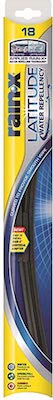 Rain-X Latitude Wiper Blade with Water Repellency 18in