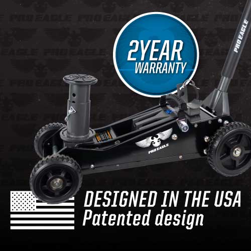 Pro Eagle 3 Ton "Kratos" Big Wheel Off-Road Jack