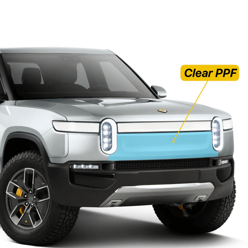 Bumper Clear Protection Film (PPF) for Rivian R1T and R1S-3