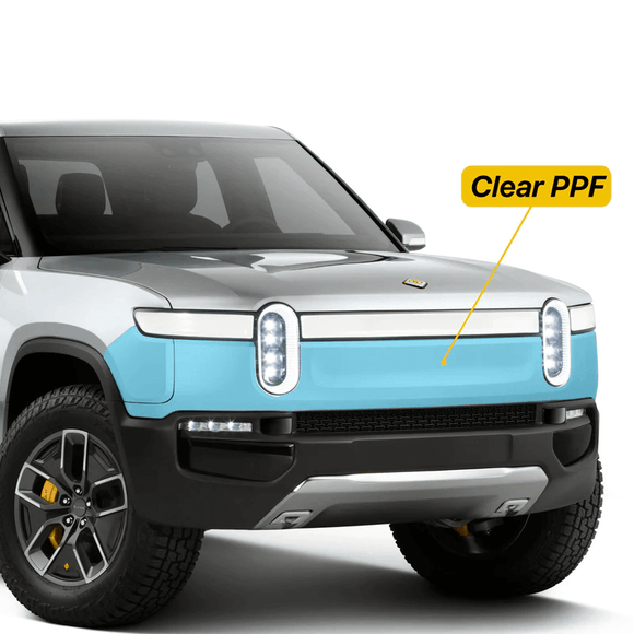 Bumper Clear Protection Film (PPF) for Rivian R1T and R1S