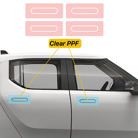 Door Handle Clear Protection Film (PPF) for Rivian R1T and R1S