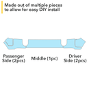 Bumper Clear Protection Film (PPF) for Rivian R1T and R1S-4