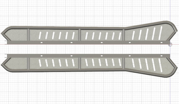 Megawatt™ Performance Rock Sliders with Step for R1S (Both Gen 1 and Gen 2)